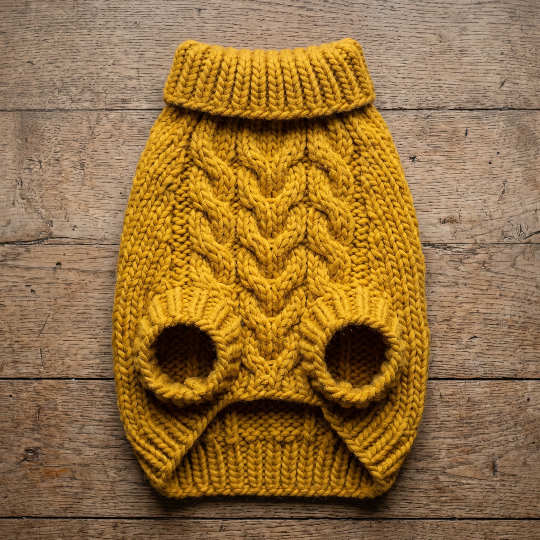 Cozywool Knit Sweater – Cold-Weather Layer for Small and Short-Haired Dogs